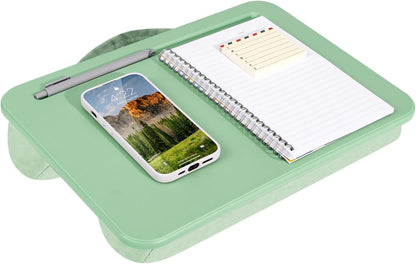 LAPGEAR Compact Lap Desk – Fits Up to 14″ Laptops – Charcoal – Style No. 43105