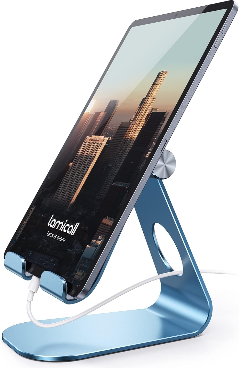 Lamicall S1 Tablet Stand, Adjustable Tablet Holder - Desktop Stand Dock Holder for 4-13" Tablet, iPad Pro 11, 9.7, 10.5, 12.9 Air Mini, Kindle, Tab, Switch, Viral Podcast Video Office Desk Accessories