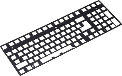 PATIKIL 5 x 17 Inch Keyboard Foam, 104/108 Layout Keyboard Sound Dampening Foam Pad Gasket Switches Dampener for Mechanical Key Boards, Black