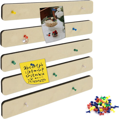 Bulletin Board Cork Board Cork Boards for Walls Cork Board for Office Pin Board Bulletin Boards for Walls (Brown)