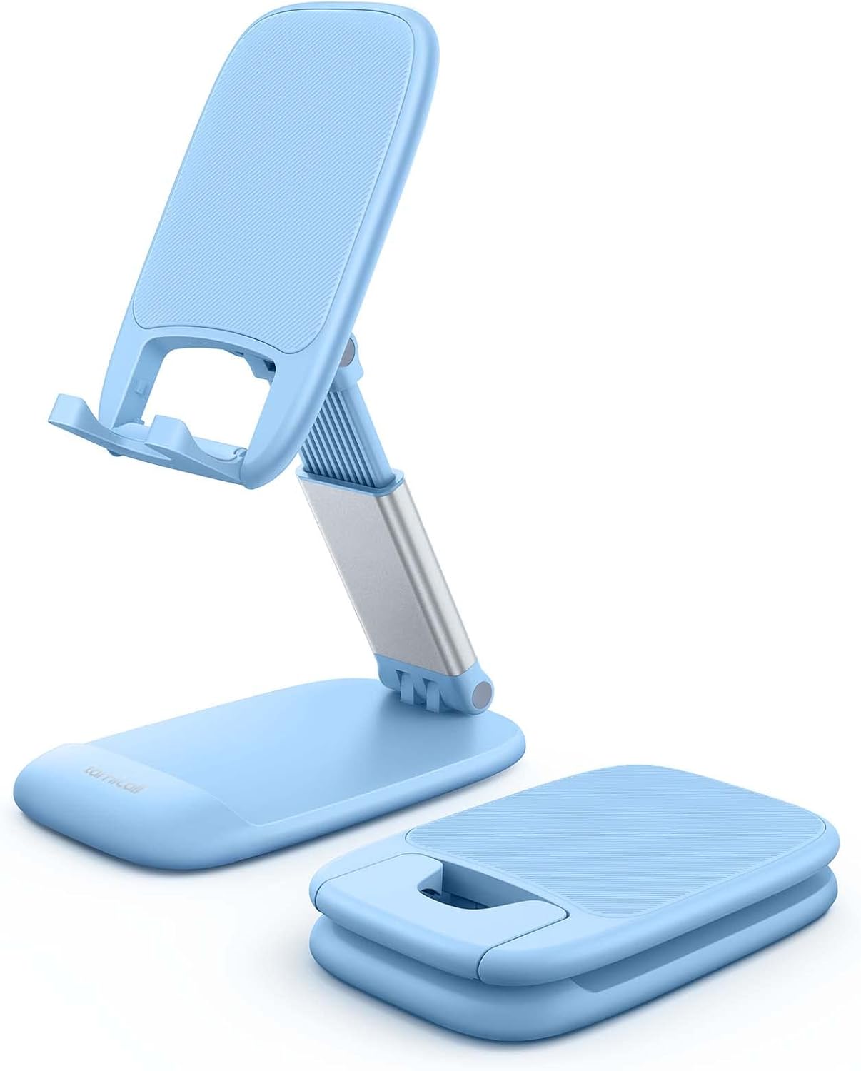 Lamicall Cell Phone Stand for Desk - [Height Adjustable] Foldable Mobile Phone Holder, Portable Stand for iPhone 17 16 15 14 13 12 11 Pro Max Plus Air, Galaxy S25, Office Gift, Telephone Accessories