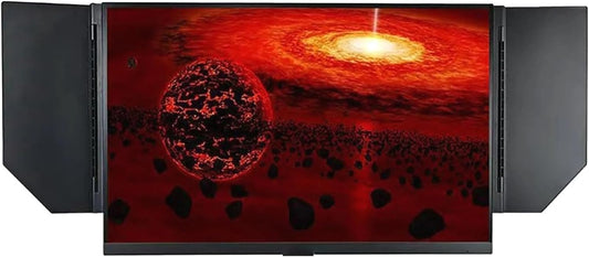 Adjustable Monitor Sunshade Hood for 24-32 Inch Screens - Reduce Eye Strain and Glare
