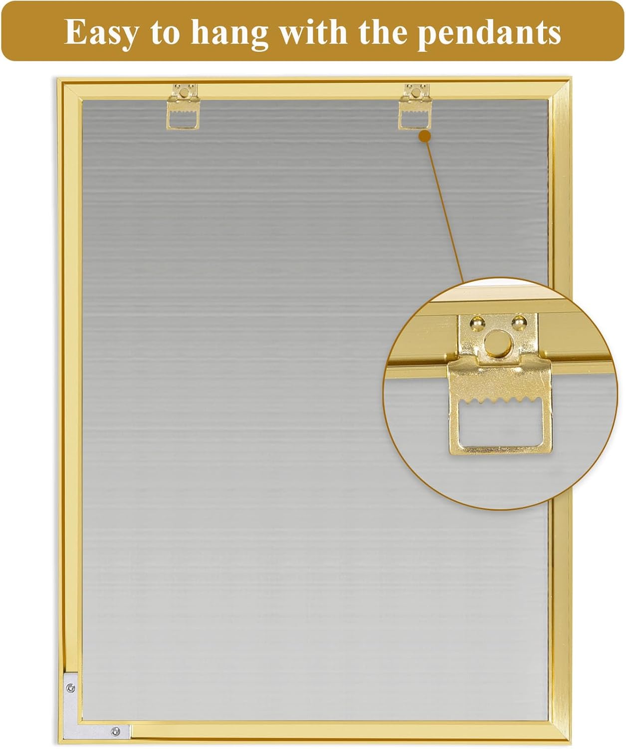 Dry Erase White Board Weekly Calendar Board, Magnetic Whiteboard for Wall,Gold Aluminum Frame Message Board,Vertical, Planner Board for Office, Home, School