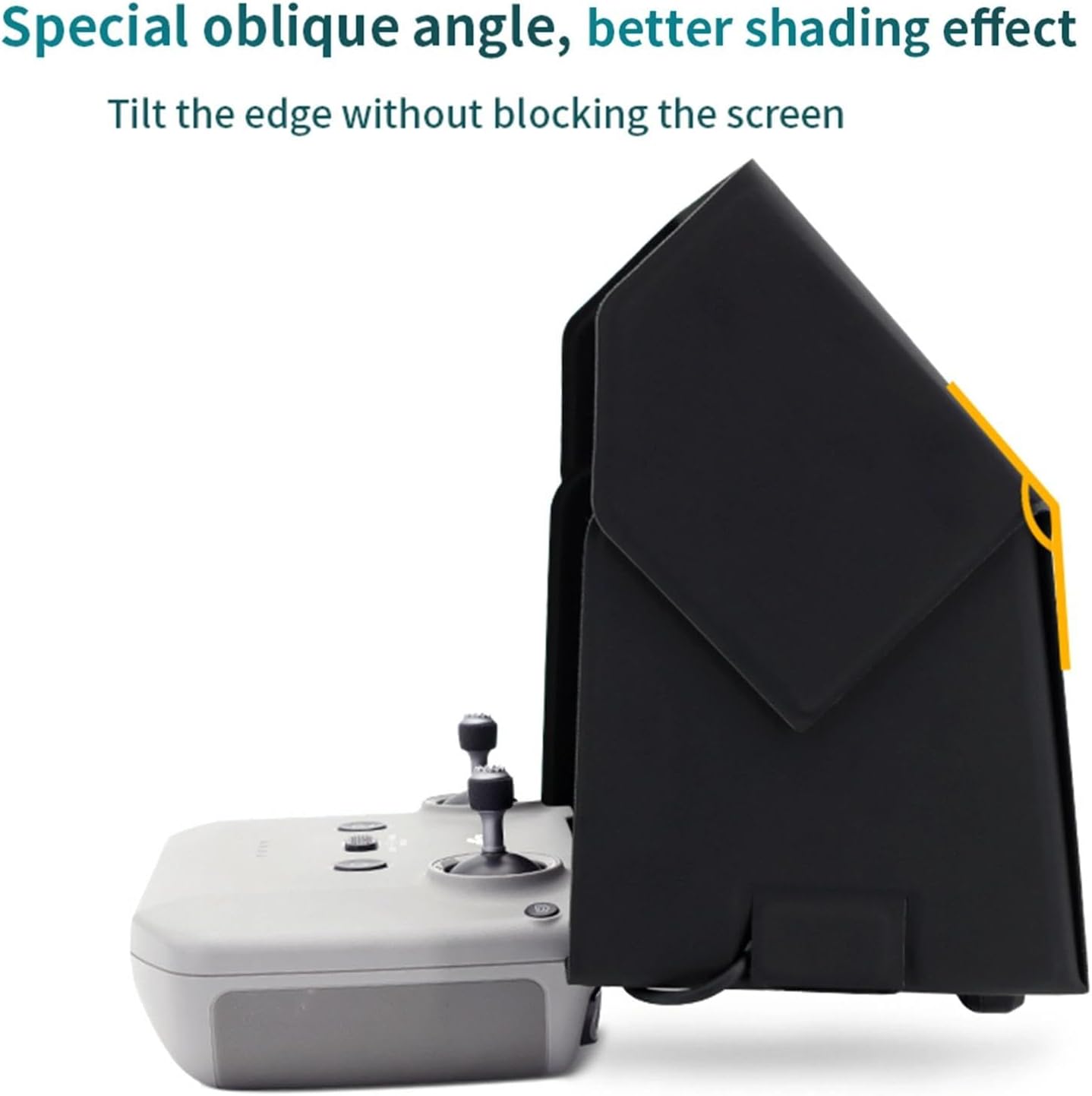 Monitor Sun Hood Sunshade Compatible with DJI RC-N3 N2 N1 Remote Controller, Flip/Neo 2/Mini 4k/Air 3S/Mini 5 Pro/4 Pro/3Pro/Mavic 3 Classic Drone Controller Accessories (Not Fit for Screen Remote)