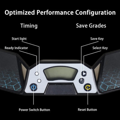 Speed Cube Timer, Touch Control, Professional Timer Machine, Speed Race, Display, Black