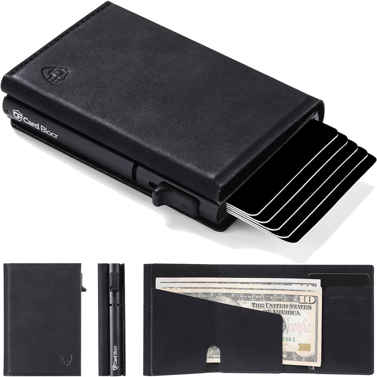 Conceal Plus Wallet Finder Slim Tracker, 5-Year Battery Life - Never Needs Charging, Track Wallet, Backpack, Luggage and More, Works with Apple Find My iOS Only (Android Not Supported)