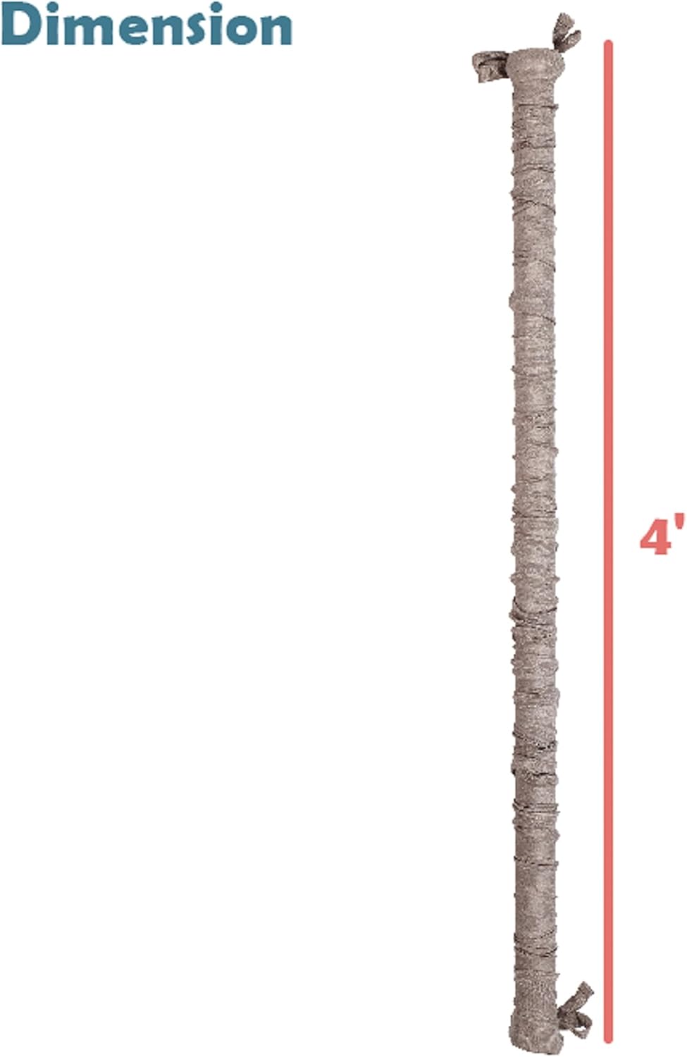 Aspen Creative 15013-21A, 6' Wheat Faux Silk Fabric Cord & Chain Cover, Easy to Install for Lighting Fixture, Cable Management, Lamp Wire Cover