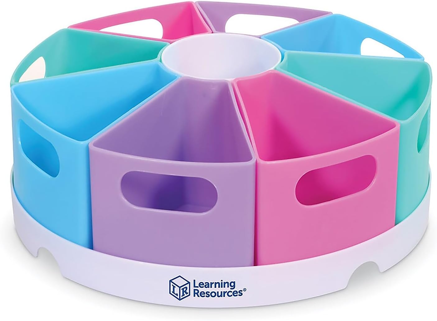Learning Resources Create a Space Storage Center - Toy Desk Organizer, Classroom Workspace Must Haves, Homeschool Organization, Arts & Crafts , Caddy, Office & Teacher Supplies