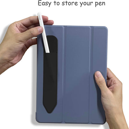 YINVA Pencil Holder Compatible with Apple Pencil 2nd Generation and 1st Gen, Elastic Sleeves Pencil Pouch Accessories Design for iPad and Stylus (Black)