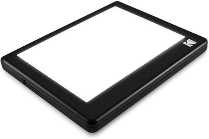 KODAK LED Light Box - 8" x 6", USB/AAA Battery Powered - Slide Viewer & Film Scanning - Flicker-Free Light Pad & Tracing Pad for Drawing - Glare-Free LED Illumination for Product Photography