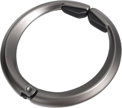 enGMOLPHY Bag Hook Hanger, Holds Up to 33LB, Purse Holder for Desk, Under Table Bar Handbag Hanger - Stylish Storage Hook - Gun Metal