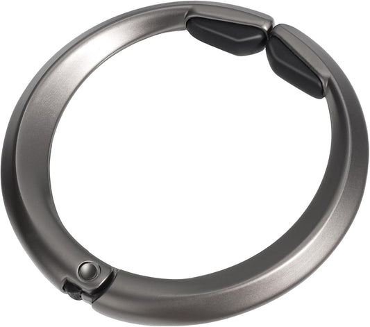 enGMOLPHY Bag Hook Hanger, Holds Up to 33LB, Purse Holder for Desk, Under Table Bar Handbag Hanger - Stylish Storage Hook - Gun Metal
