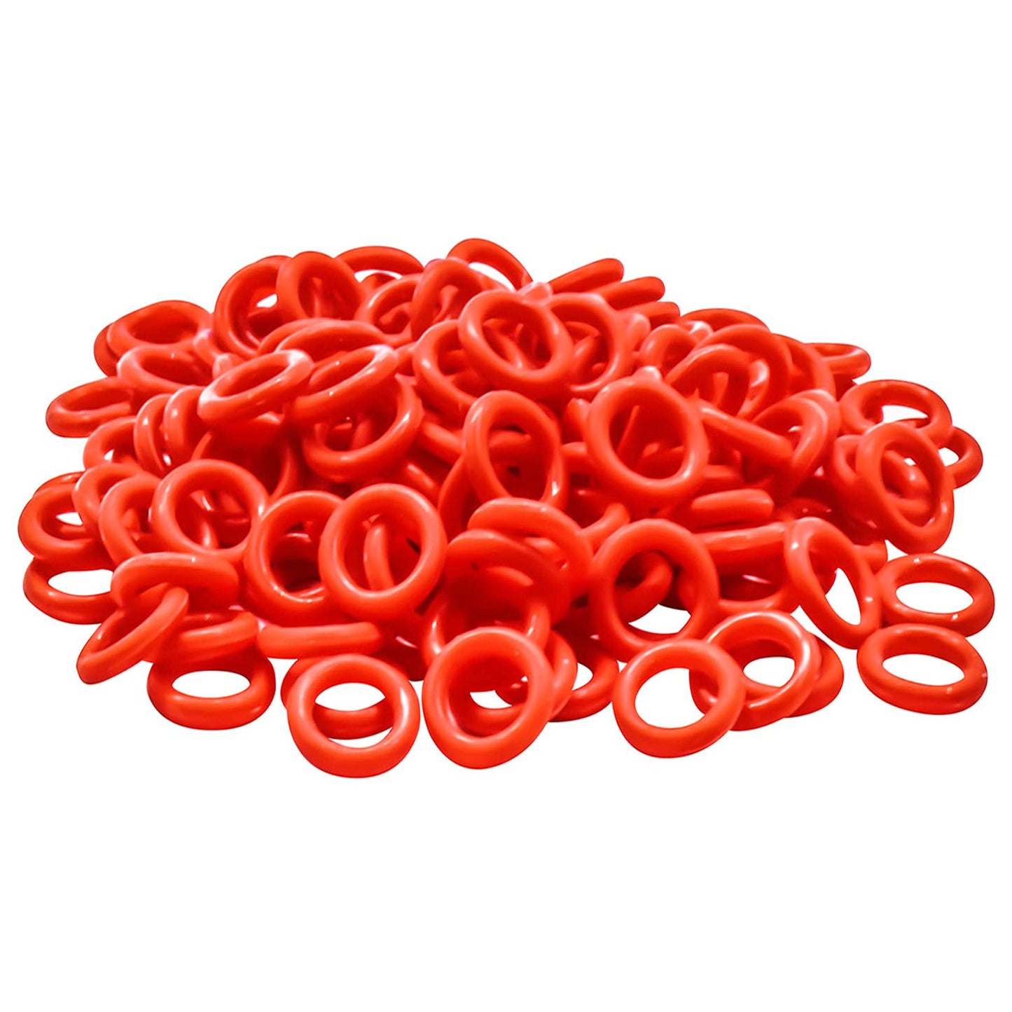 120Pcs Clear Rubber O-Ring Keyboard, O-Rings Keycaps, Switch Dampeners Keycap, for Cherry MX Key Switch Keyboards Dampers,White
