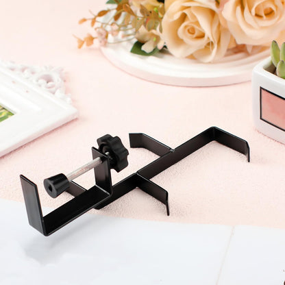 MorningRo 4 Tier Desk Hook, Under Desk Handbag Hanger Purse Hook for Table,Backpack Hanger Purse Holder for Desk Mount Adjustable Can Hook Bags, Umbrellas, Keys,Cups, Headphone Holder