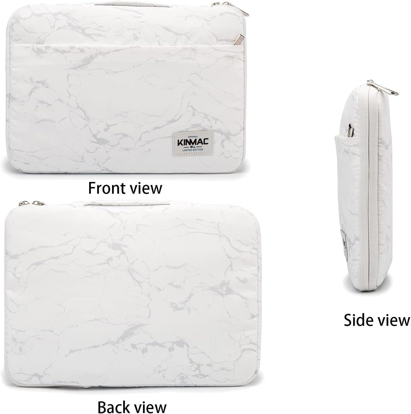 Kinmac 360° Protective Laptop Sleeve Case Bag Cover with Handle for MacBook Pro 16 inch,16 inch HP,Lenovo,Dell,ASUS,Acer Ultrabook and Business Laptop (F-04)
