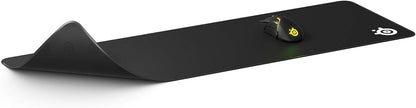 SteelSeries QcK Gaming Mouse Pad - XXL Cloth - Peak Tracking and Stability - Esports Mousepad - Never-Slip - Full Desk Coverage