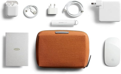 Bellroy Tech Kit Compact (Tech Accessories Organizer, Zipper Pouch) - Saltbush
