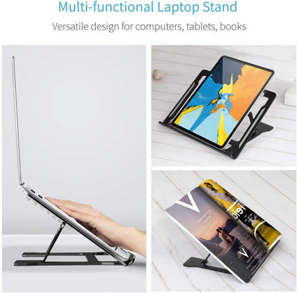 Adjustable Drawing Tablet Stand Drawing Pen Display Aluminum Ventilated Stand Holder for Wacom One, Cintiq 13/16, XP-Pen Artist 12/13.3/15.6 and Huion Kamvas 12/13/15.6
