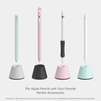 UPPERCASE Designs NimbleStand Vertical Stand Compatible with Apple Pencil with/without Sleeve or Grip (Onyx Black)