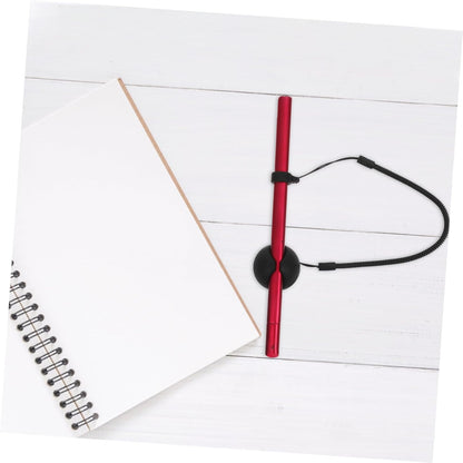 Stylus Fixing Rope with Silicone Holder 2 Pack Elastic Pen Lanyard for Tablet Desk Clipboard Office Use