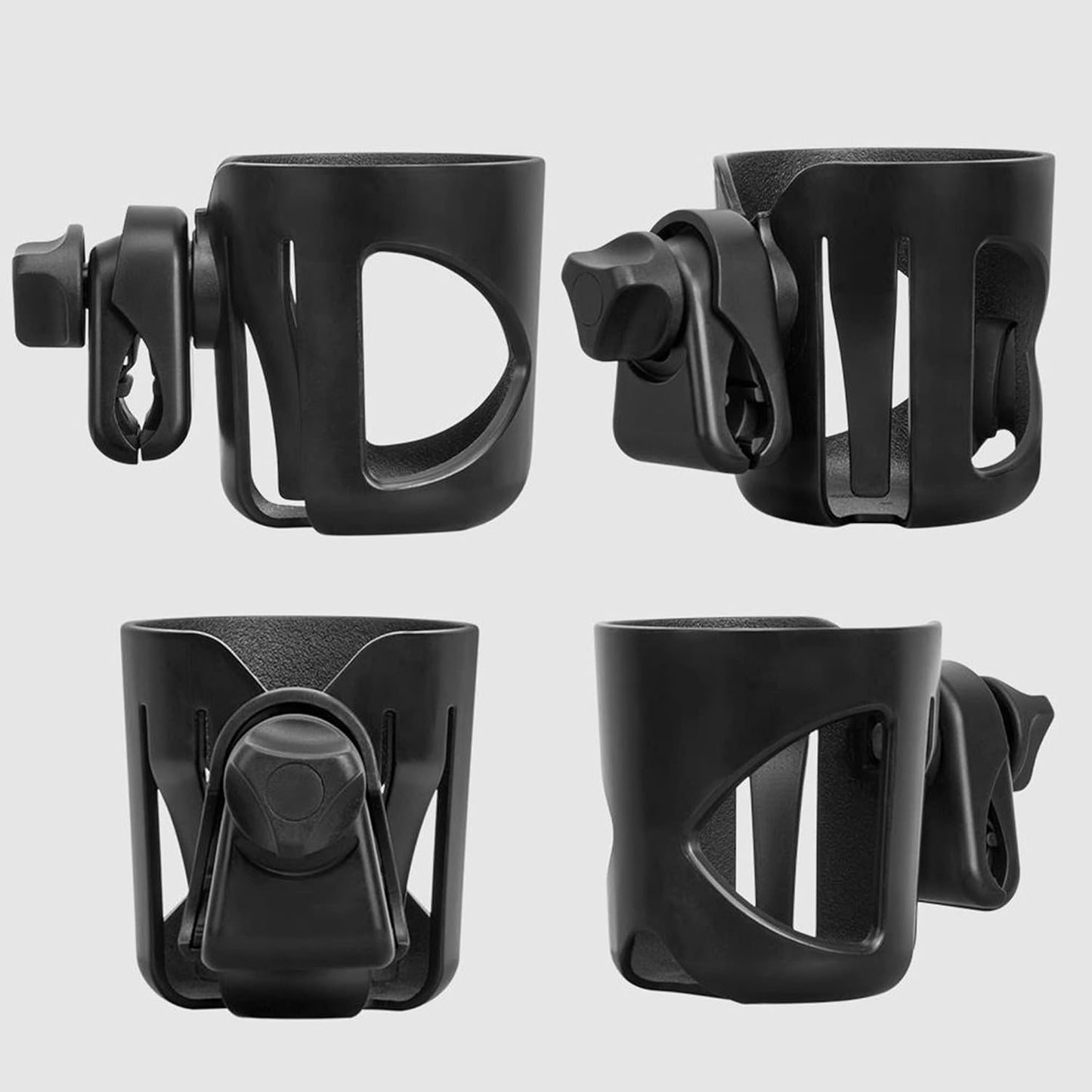 Boat Cup Holder Clamp-on Mount Marine Universal Drinks Holders Rotation Drink Holder for Marine Boat,Yacht,Kayak,Boat Rail, Boat Handle Bar,Stroller,Bikes,Trolleys,etc,with Alligator Clamp