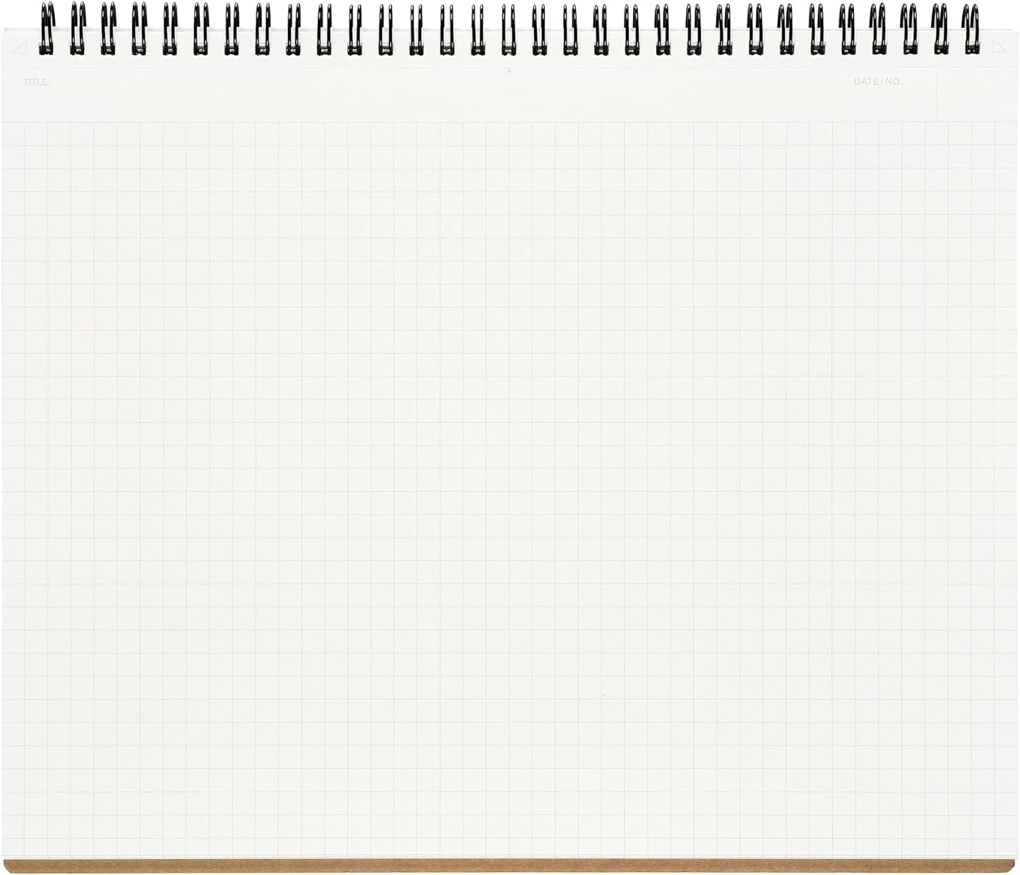 Maruman Mnemosyne Lined Notebook- Vertical A5, 5.83" x 8.27", 70 Sheets / 140 Pages, 7mm College Ruled With Center Line Journal, Perforated Pages & Wire-Bound to Lay Flat, Black, Made in Japan - Colors B