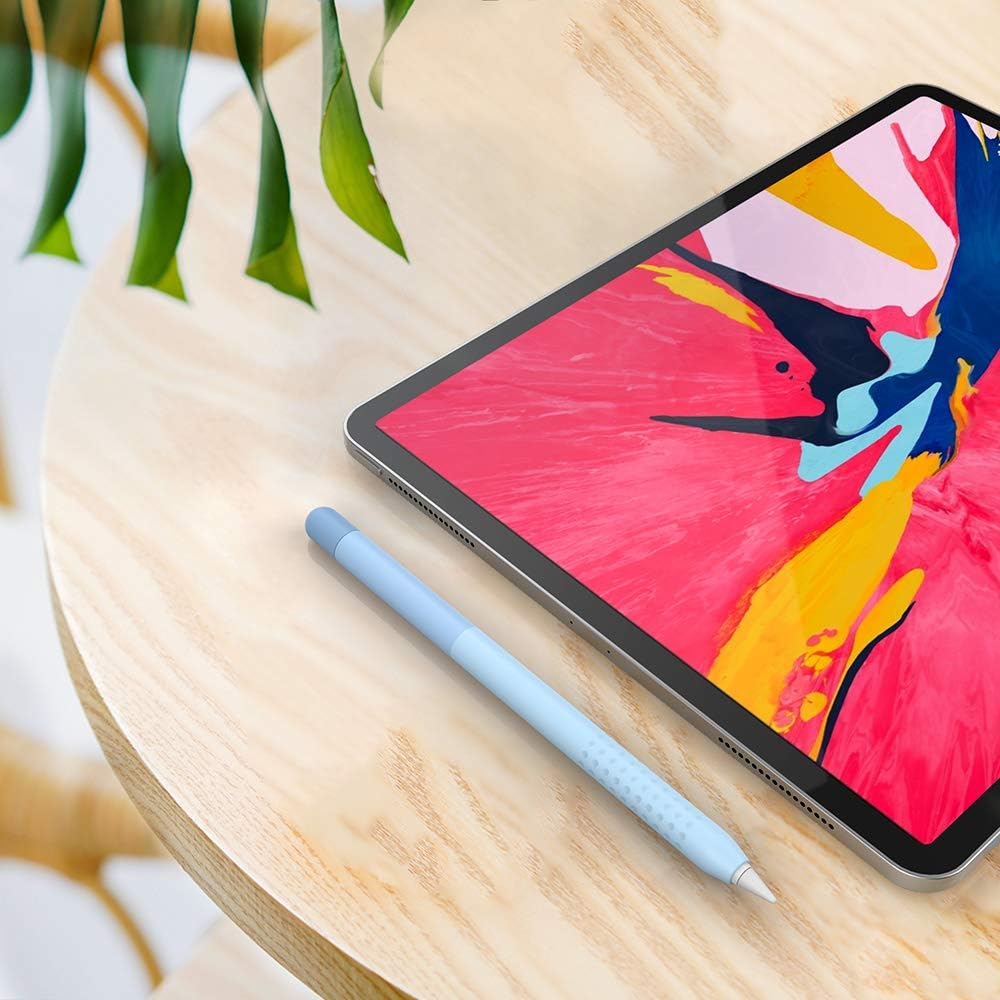 Delidigi for Apple Pencil Pro Case (2024) & Apple Pencil 2nd Generation Sleeve,Soft Silicone Grip Cover,Magnetic Charging Compatible,Double Tap Support,Gradient Color Design