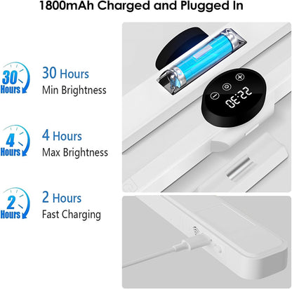 BY-J Computer Monitor Light Bar, Eye-Care USB Reading LED Task Lamp with Touch Control, Fit for Curved Monitor, No Screen Glare Dimmable Desk Lamp Computer Monitor Light Bar for Screen Home Office