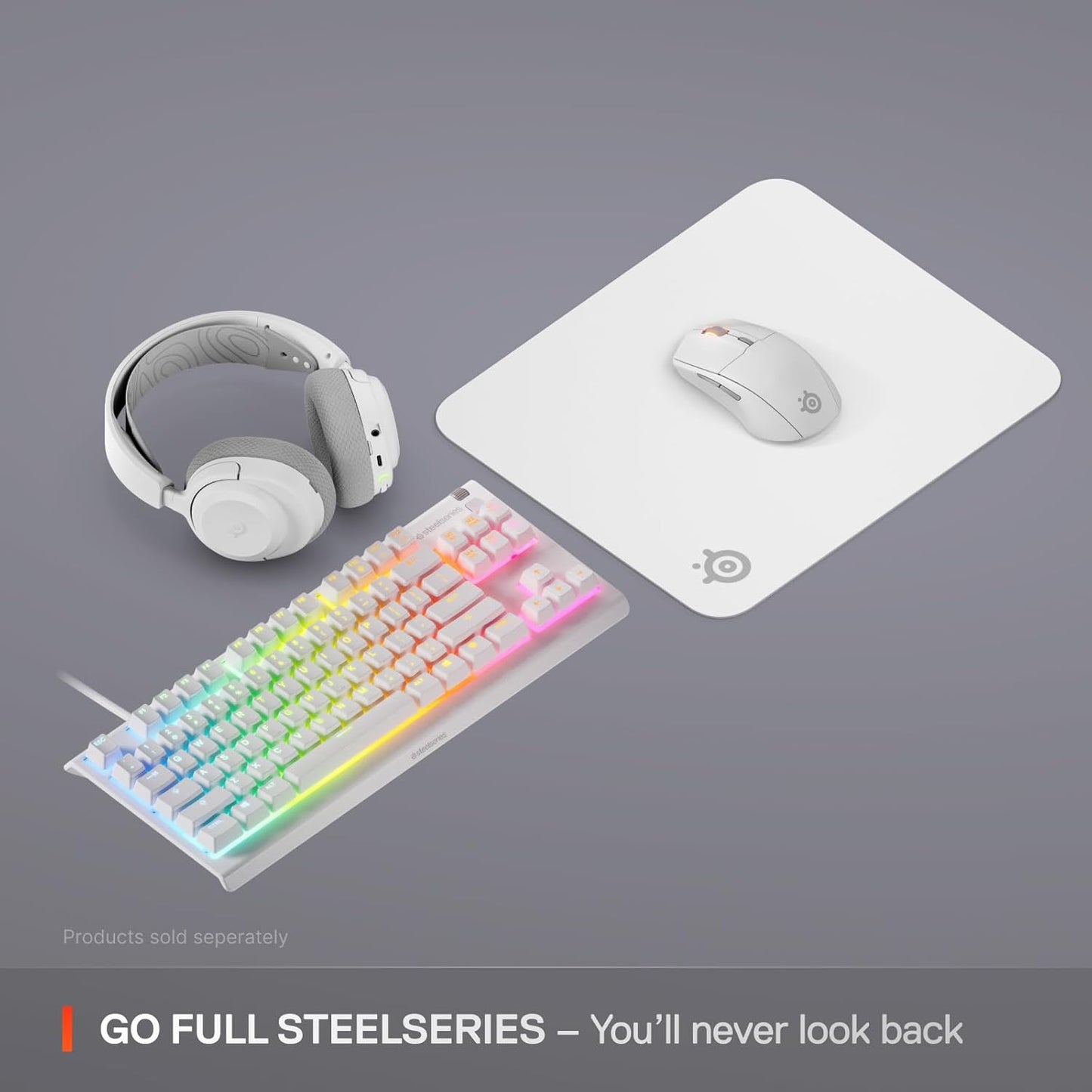 SteelSeries QcK Gaming Mouse Pad - XXL Cloth - Peak Tracking and Stability - Esports Mousepad - Never-Slip - Full Desk Coverage