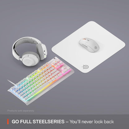 SteelSeries QcK Gaming Mouse Pad - XXL Cloth - Peak Tracking and Stability - Esports Mousepad - Never-Slip - Full Desk Coverage