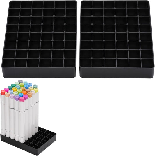 Marker Organizer Insert Compatible with Ohuhu 216 Color Marker Case,36 * 6 Separate Base for Mark Pen(Black),Keeps Markers Neat & Secure