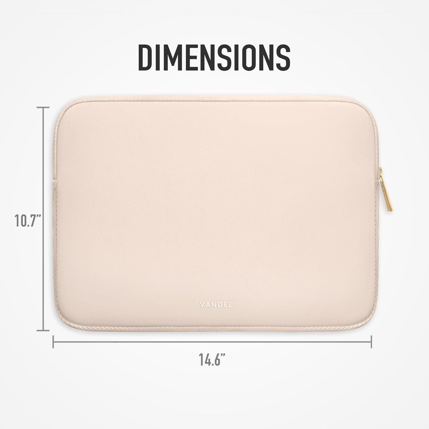Vandel Slim MacBook Pro 16 Inch Laptop Sleeve, 15.6-16 inch Laptop Case, Protective MacBook Case Sleeve, Dell XPS 16 Cover 15.6 in, HP 15-fc, Lenovo IdeaPad 15, Mac Book Pouch, Computer Carrying Bag