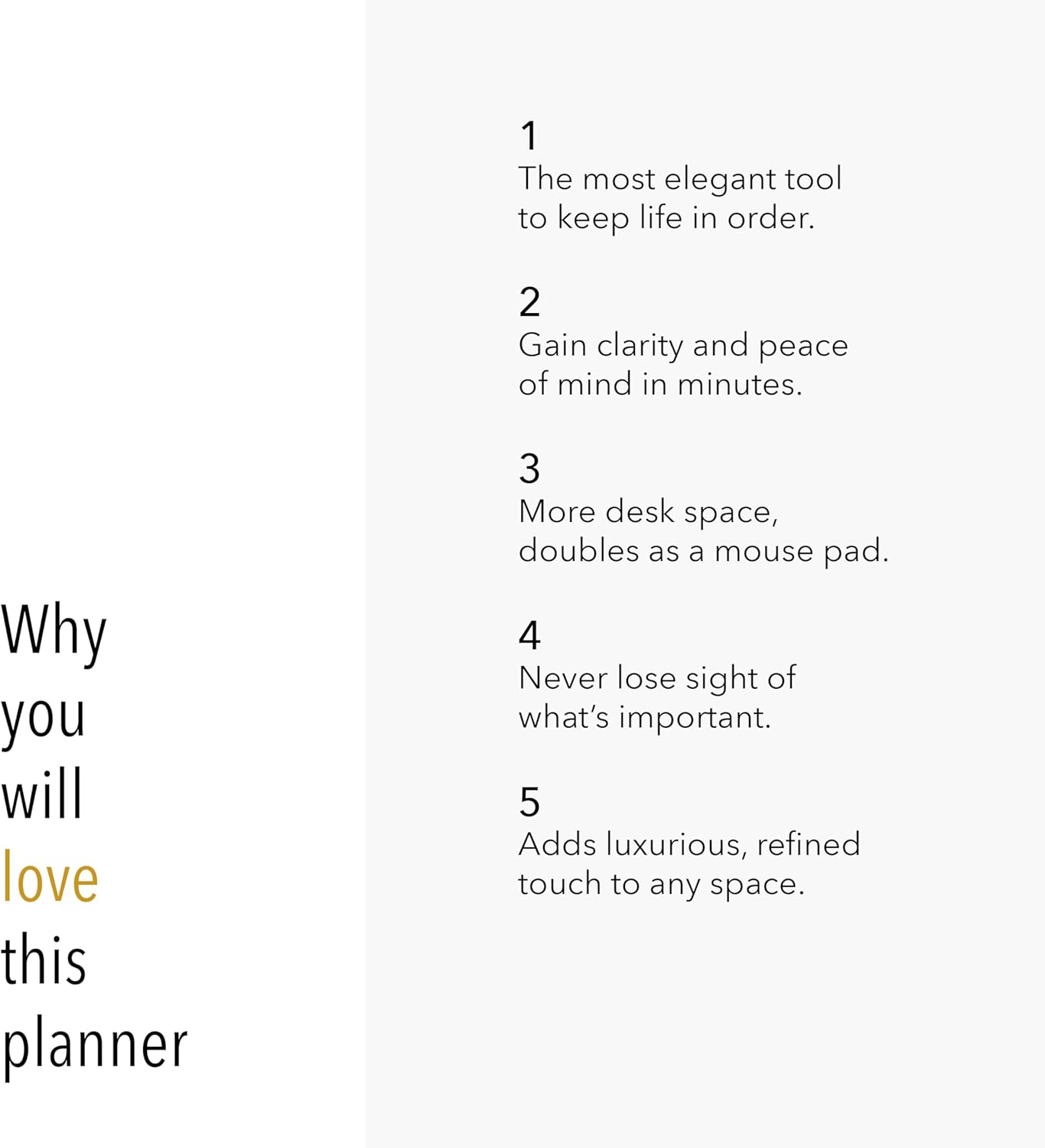 Pinesman - Elegant To Do List Notepad with Mouse Pad Feature, 11.22" x 7.87", 50 Tear-Off Sheets, Gold Foiled, Daily Planning, Eco-friendly To Do List Planner, FSC™ Certified To Do List Notebook for Work