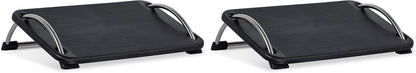 Mount-It! Tilting Footrest Under Desk | Ergonomic Office Foot Rest Adjustable | Computer Desk Foot Support | Large Platform Elevated Office Footrest with Non Slip Platform