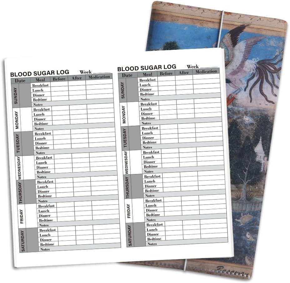 qianshan Travelers Notebook Inserts with PVC Sleeve,Undated Weekly Planner,Weekly To Do List Notepad,TN Journal,30 Sheets,8.5" x 4.7",Pocket Travelers Notebook for Journals,Diaries,Planners,Pink Cat