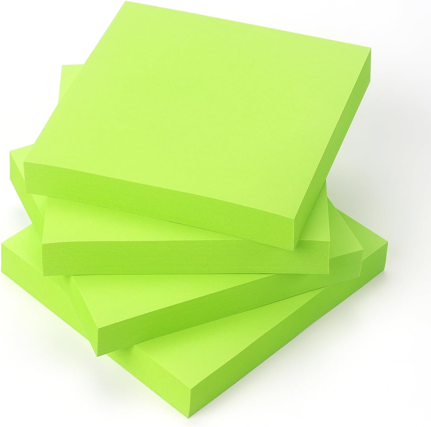 Osboo Sticky Notes 3x3 Pop Up Self-Stick Notes Pads with 6 Bright Colors, Easy to Post for Office, School, Home, 6 Pads/Pack, 100 Sheets/Pad(Pop Up)