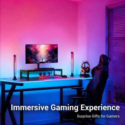 Smart Gaming Light Bar Ambient Lighting, LED Backlights with Scene and Music Sync for Game Monitor, PC, TV, Room Decoration Valentine's Day Gift