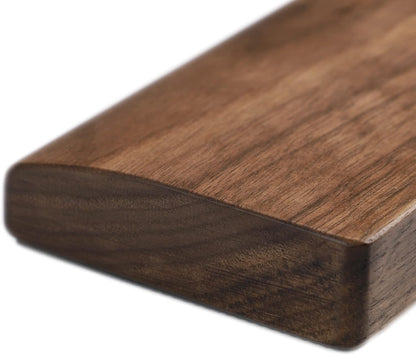 2 pcs Mini Wood Wrist Rest Portable Movable Solid Wooden Walnut Beech for Most Mechanical Keyboard Numpad Sp64