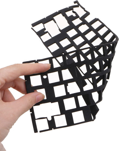 Switch Sound Dampeners Sheet Soft Landing Pads Foam Sponge Machenical Keyboard Pads (61 Layout 2Pieces) Pads