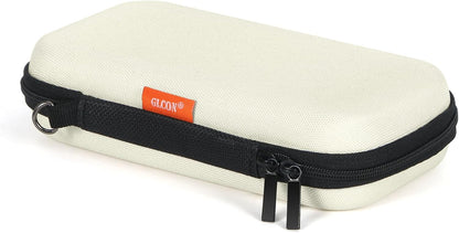 Portable Protection Hard EVA Case for External Battery, Cell Phone, GPS, Hard Drive, USB/Charging Cable, Small Carrying Bag Mesh Inner Pocket, Zipper Enclosure, Universal Travel Pouch Bag