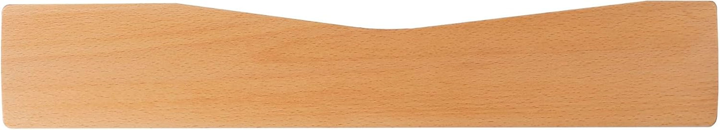 YMDK Wooden Wrist Rest Solid Wood Walnut for Keychron Q13 Pro Mechanical Keyboard