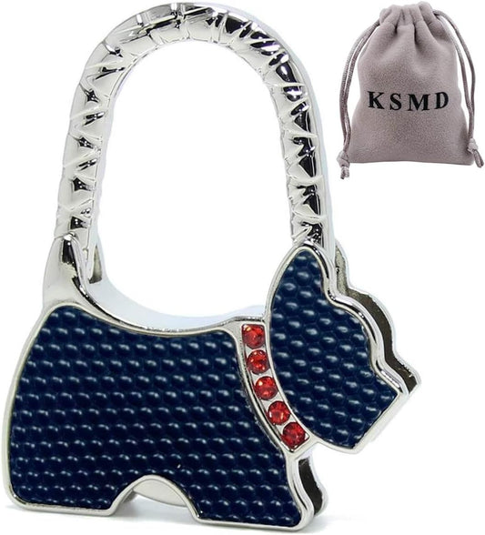 KSMD Purse Hooks for Table & Bars, Portable Handbag Holder - Foldable Table Hook Hanger
