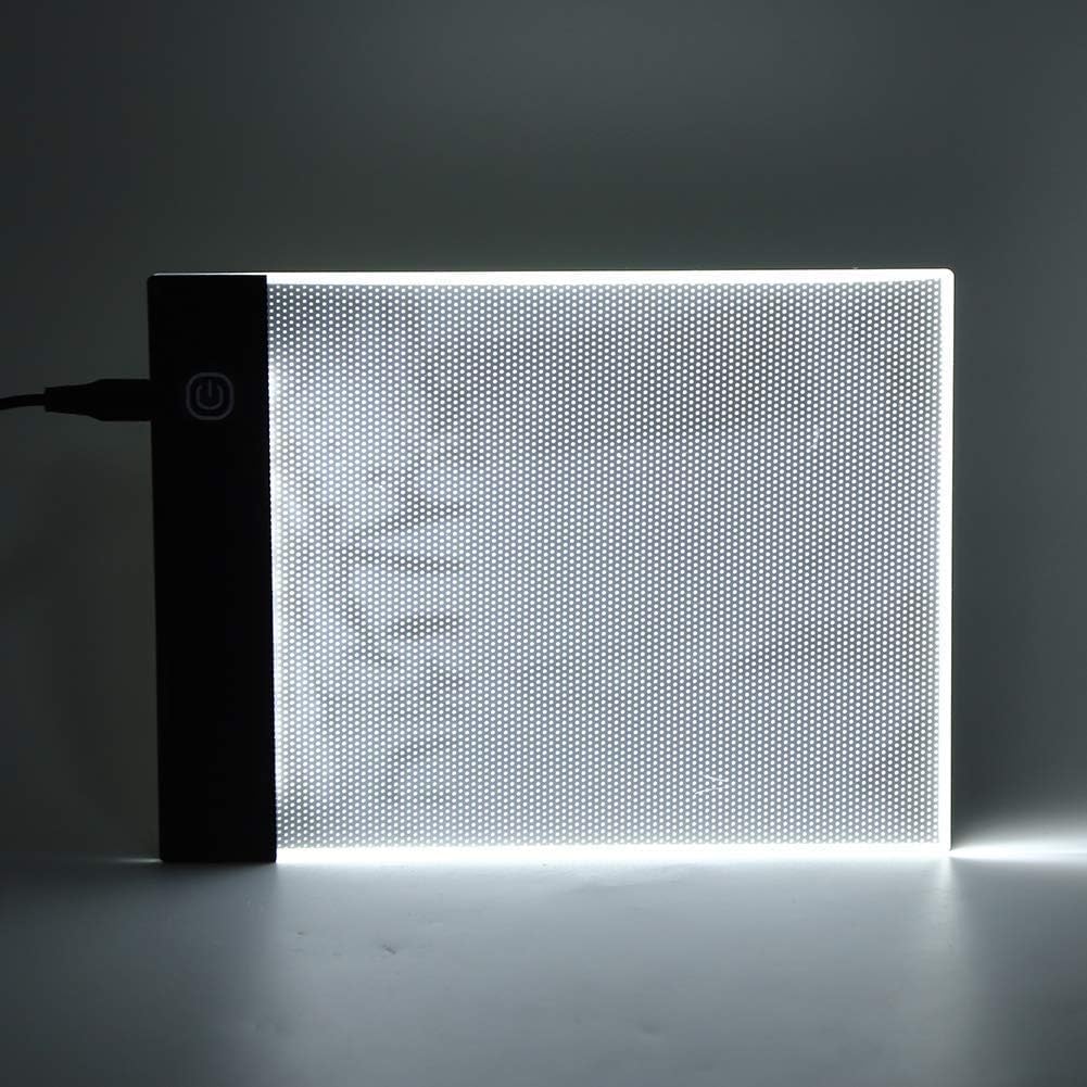 A6 Flip Book Kit with Tracing Light Pad, LED Lightbox Painting Light Pad for Making Animation Flipbooks with Binding Screws