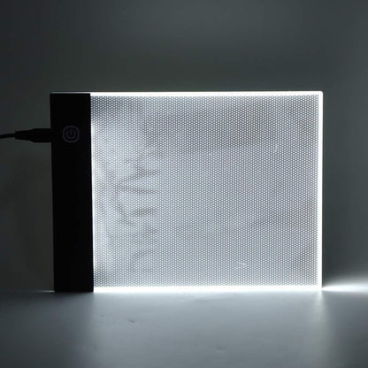 A6 Flip Book Kit with Tracing Light Pad, LED Lightbox Painting Light Pad for Making Animation Flipbooks with Binding Screws