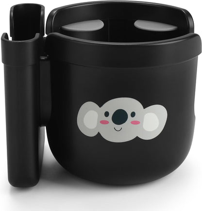 Accmor 2-in-1 Walker Cup Holder with Phone Holder, Wheelchair Cup Holder, Rollator Cup Holder, Cup Phone Holder for Walker, Wheelchair, Rollator, Mobility Scooter