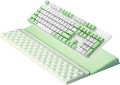 Ospelelf Tilt Keyboard Stand with Wrist Rest, Comfy Ergonomic Keyboard Riser Holder for Office Home
