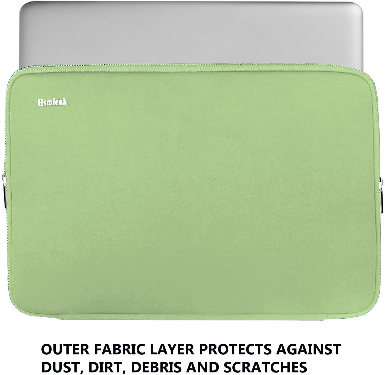 Laptop Sleeve 15.6 Inch, Durable Shockproof Protective Cover Flip Case Briefcase Carrying Computer Bag Case Compatible with 15.6 Inch HP, ASUS, Lenovo, Acer, Notebook, Computer, Black
