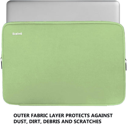 Laptop Sleeve 15.6 Inch, Durable Shockproof Protective Cover Flip Case Briefcase Carrying Computer Bag Case Compatible with 15.6 Inch HP, ASUS, Lenovo, Acer, Notebook, Computer, Black