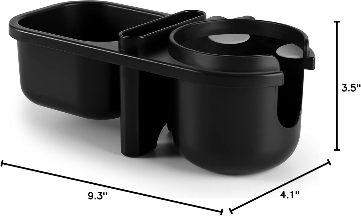 Accmor Stroller Cup Holder, Universal Cup Holder for Uppababy Nuna Doona Strollers, Bottle Drinks Holder for Wheelchair, Walker, Bike, Scooter