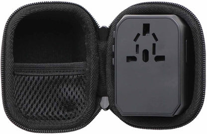 Hard Protective Travel Case Replacement, Compatible with Ceptics/TESSAN/EPICKA/NEWVANGA/VYLEE/International Power Adapter (Small)
